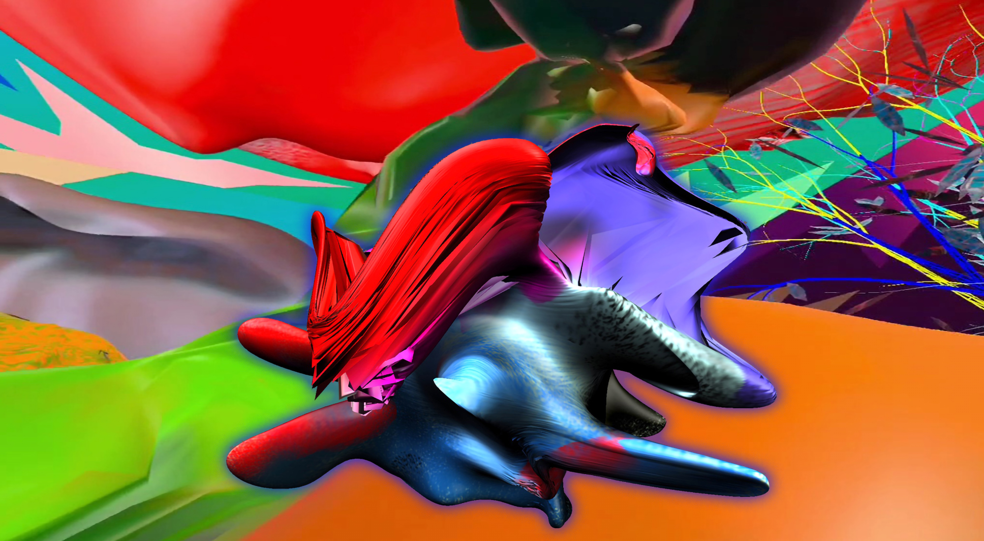 VR sculpture by Chiara Passa
